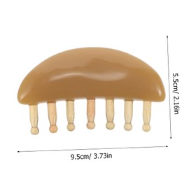 Healeved Hair Scalp Massage Comb Portable Pin Massage Comb for Women Men Promotes Scalp Health Comfortable Grip for Home Travel Enhances Hair Care Routine