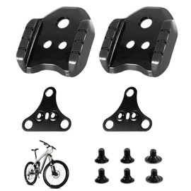 Wjelet 2 Pcs Bicycle Cleats Adapter, Pedal Adapter for Road Bike & Cycling Shoes, Quick Release SPD Cleat Covers for Clipless Pedals