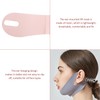 HINFHI 6-Piece Ear-Mounted V-Face Mask, Double Chin Lifter, Simple Solid