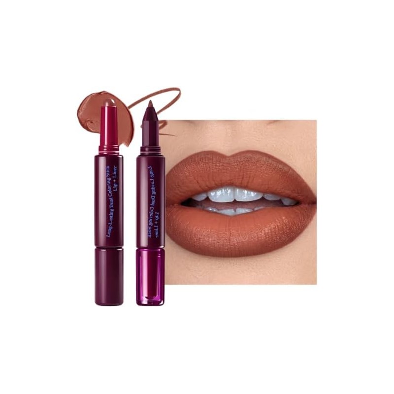 Erinde Barra de labios mate y perfilador de labios 2