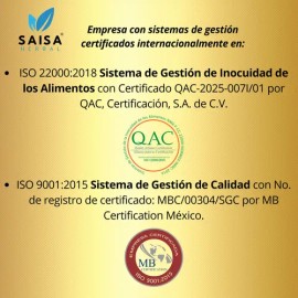 L-Glutamina 500 mg | 500 Cápsulas | Saisa Herbal | Suplemento Alimenticio Calidad Premium | Recuperación Muscular, Energía y Sistema Inmune