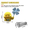 Cute Duck Car Air Fresheners Vent Clips, Rotating Windmill Car
