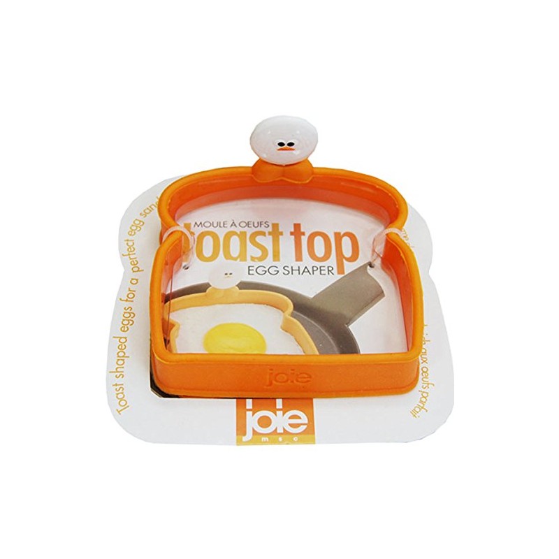 MSC International Joie Fried Egg Mould Toast Bread, Orange