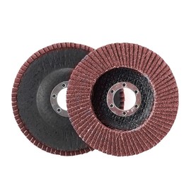 MiJunHD 4inch 100mm Flap Disc, 120 Grit 2Pcs Abrasive Flap Wheel Aluminum Oxide Grinding Sanding Disc for Angle Grinder