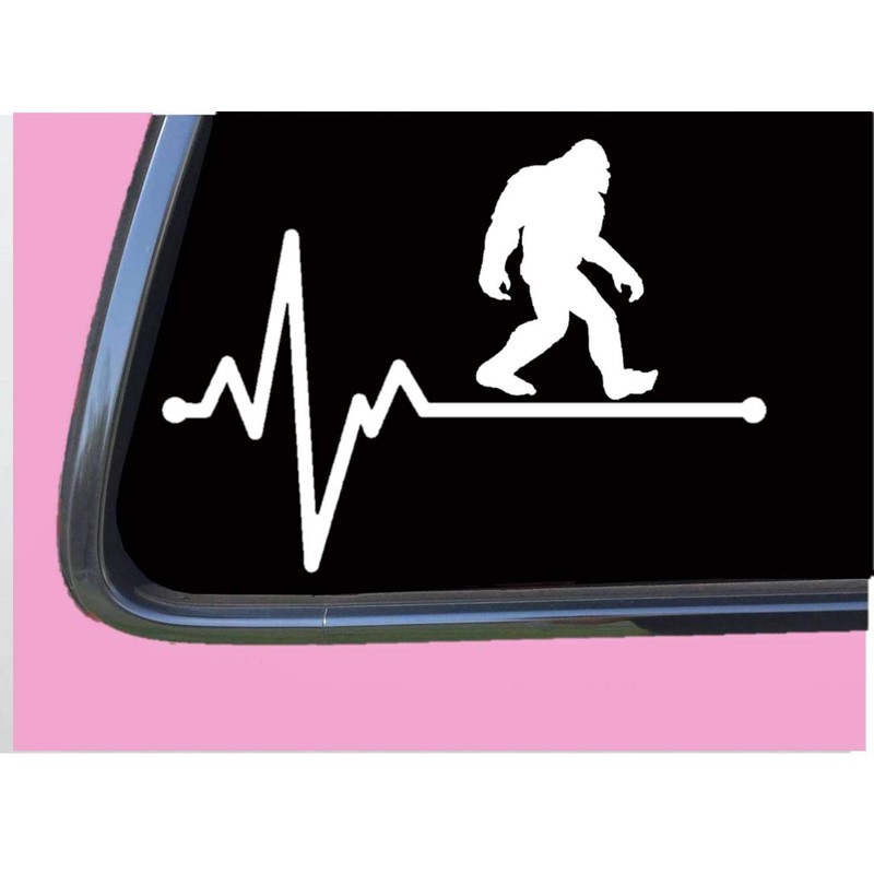 Bigfoot Lifeline TP 227 8 inch decal sticker sasquatch horse