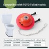 ALLCSM THU500S Toilet Flapper Compatible with TOTO Toilets 3 Inch