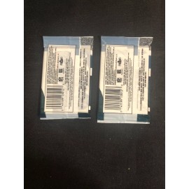 2001 Fleer Game Time Football (2) Packs - Drew Brees RC Rookie - Auto