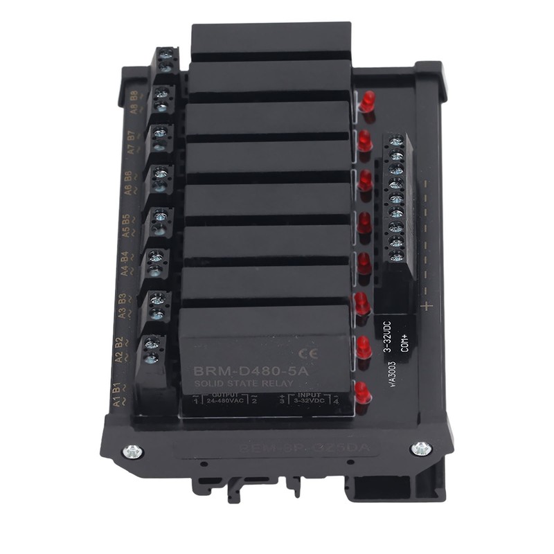 8 Channel Solid State Relay Module Input 3 to 32VDC