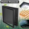Dunkive 2 Pack T Shirt Display Frame, 13" x 13"