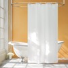 Seenus 36 x 72 inch Waterproof Fabric Shower Curtain Liner