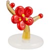 Cute Handmade Glasswork Plum Stand Red CYK395