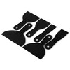 Bates- Putty Knife, 6 Pack, Black, Plastic Paint Scraper, Plastic