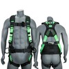 AFP Hi-Viz Green Demon Fall Protection Ergonomic Comfort Safety Harness,