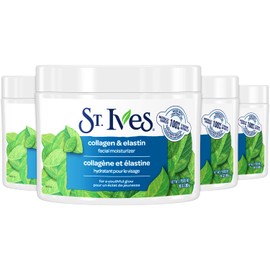 St. Ives Collagen and Elastin Facial Moisturizer For Renewing (Paraben FreeDermatologist TestedCruelty Free), 10 Ounce (Pack of 4)                    