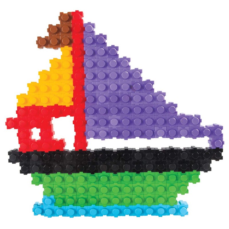 Pilsan pilsan03 296 Click Blocks Spielzeug-Set (200 Teile)