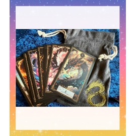 Ryu Zine Card Premium Oracle Card with Japanese Instruction Paper, Ryujin, Tarot Card, Divination Telling