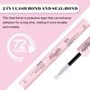 Lash Cluster Glue Waterproof Bond and Seal Lash Glue Long