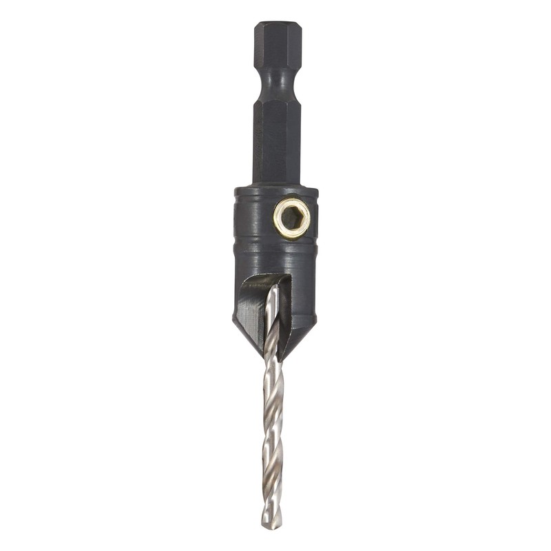 Trend Snappy 12.7mm Tool Steel Countersink with 3.2mm HSS Drill,