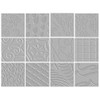 Fiskars Prägeplatten Starter-Set, Mit 6 doppelseitigen Platten und Prägestift, 1003731