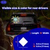 GEEKBEAR Delivery Driver Frequent Stops Car Sign - Sticker or