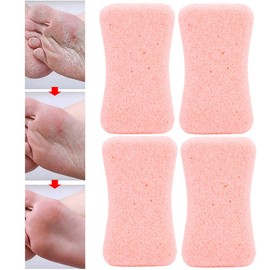 Pumice Stone, 4pcs Foot Pumice Stone Pumice Stone Foot Pumices Pedicure Scrubber Pumice Stone for Feet Foot File to Remove Dead Skin[]