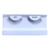 100 Pairs 100% Human Hair False Eyelashes Natural Black #68