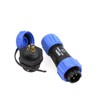 ZBLZGP SP13 3 Pin Waterproof IP68 Housing Recessed Plug Weipu