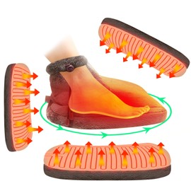 HELLOMOTO Foot Warmer, Electric Foot Warmer for Men and Women, Machine Washable-WF08