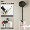 DOUBLUOEG Outdoor Shower Kit, Single Handle Outdoor Shower Fixtures with