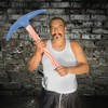 1Pcs Inflatable Pick axe Toy, Blow Up Pickaxes Prop, Cosplay