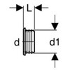 Geberit – Sleeve sellante Geberit: D40 mm D1 = 46