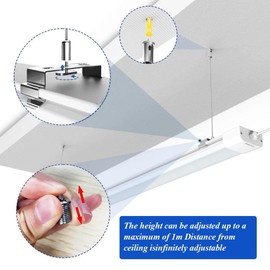 Set of 4: Adjustable stainless steel ropes with eyelets and a load capacity of up to 20 kg. Ideal as wire rope holder for lamps, advertising light boxes and as a hanger. Wear resistant.