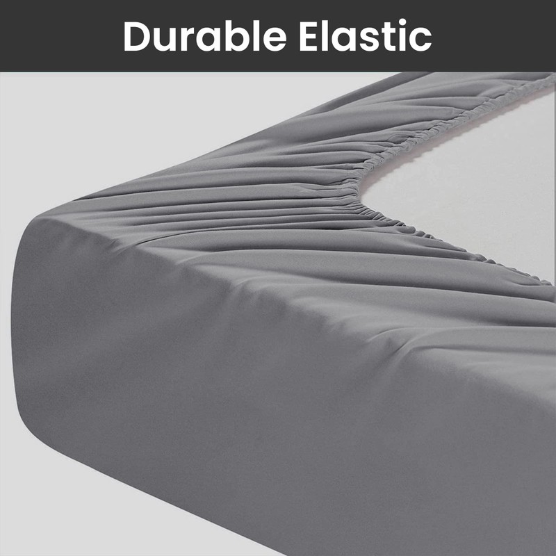 Moonlight Bedding King Size Fitted Sheets 40 Cm Extra Deep