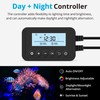 NICREW 36W Saltwater Aquarium Light, Marine LED Reef Light for