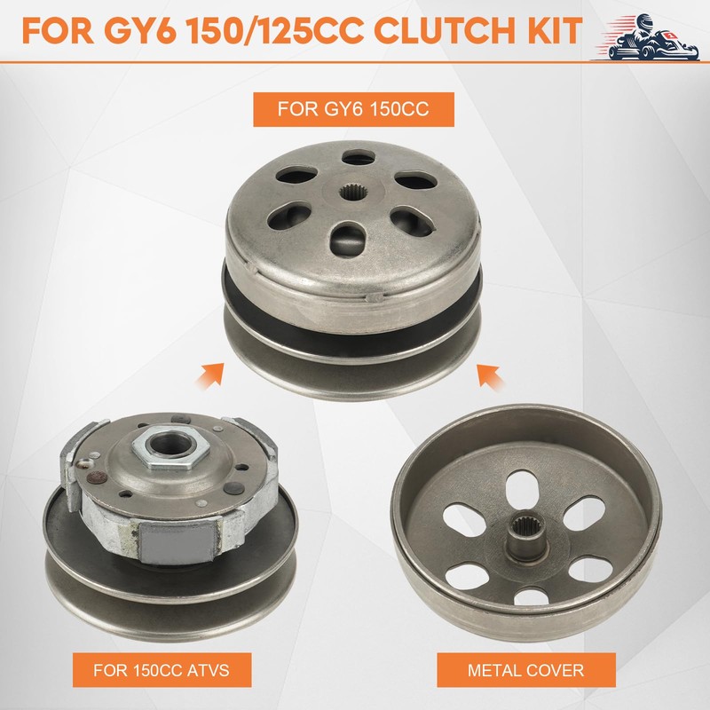 Fit for Gy6 150cc clutch set, Fit for Gy6 125cc/150cc