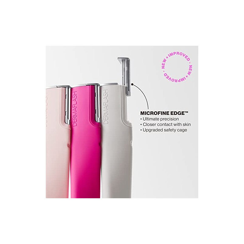 DERMAFLASH ESSENTIALS Dermaplaning Kit de reposición para mujer (suministro de