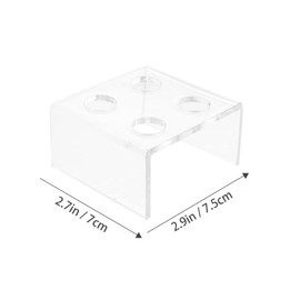 FRCOLOR 1 Set DIY Lipstick Mold Aluminum Tube Demolder Accessories for Easy Lipstick Making Durable Portable for Home Professional Use