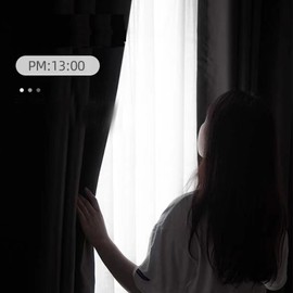 Yunxiaomian Portable Blackout Blind 120x200cm Blackout Net Curtains Simple Easy to Stick On Window No Drill Blackout Blind Curtain UV And Sun Protection For Bedroom Office Use(1 Panel 47Wx78L Inch)