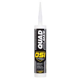 OSI Sealants 1868684 12 Pack 9.5 oz Quad Max Window, Door and Siding Sealant, White