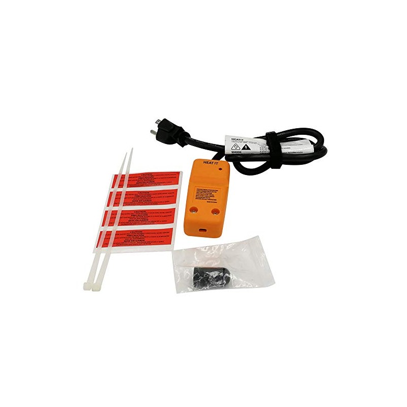 HEATIT HTM Connector Heat Trace Cable Cord Lead with Plug