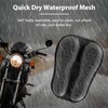 Universal Motorcycle Seat Cushion, 3D Honeycomb Breathable Seat Pad Shock