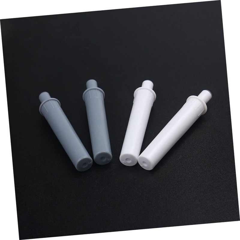 KICHOUSE 8pcs Door Stopper Door Shield Buffer Dark Gray Prevents