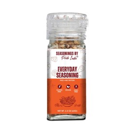 PACK of 6 - Everyday Seasoning 2.3 oz (65 gm) w/Convenient Grinder Cap Tangy Spicy All Purpose Mixes |For Chicken Vegetables Mushrooms Fritters | Non-Bioengineered Vegan Gluten Free by Pride of India
