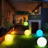 COPU LED Night Light Ball Globe Lamp with Remote 8