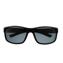 CAT 8019 Men's Polarized High Wrap Sunglasses, Matte Black, 63 mm