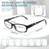 VIDEBLA 5 Pack Computer Reading Glasses Men and Women Anti