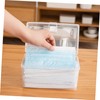DOITOOL Mask Storage Case Portable Box Lock Organiser Mask Holder