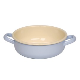 Riess 0444-006 Classic-Household Articles Colour/Pastel Farmer Bowl, Diameter-18 cm Blue