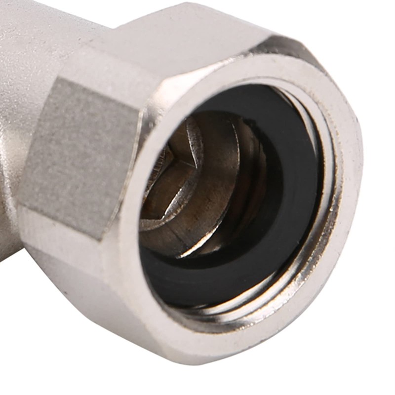 Moofey Bidet T Adapter, 7/8 Brass Toilet Hose Connector, Shower