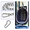 304 304 Stainless Steel Extension Chain with Two Snap Hooks
